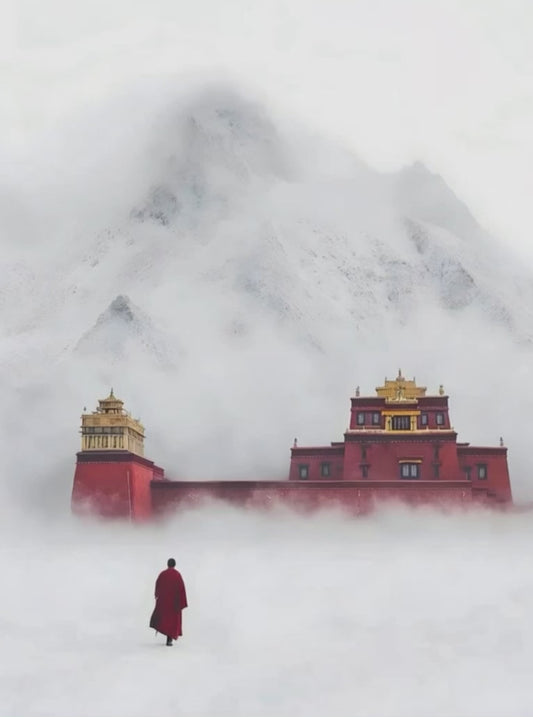 Sacred Path Spiritual Blessing——Even from afar, your spirit walks the sacred path.